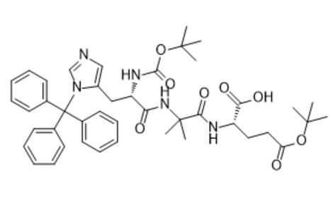 Boc-His(Trt)-Aib-Glu(OtBu)-OH